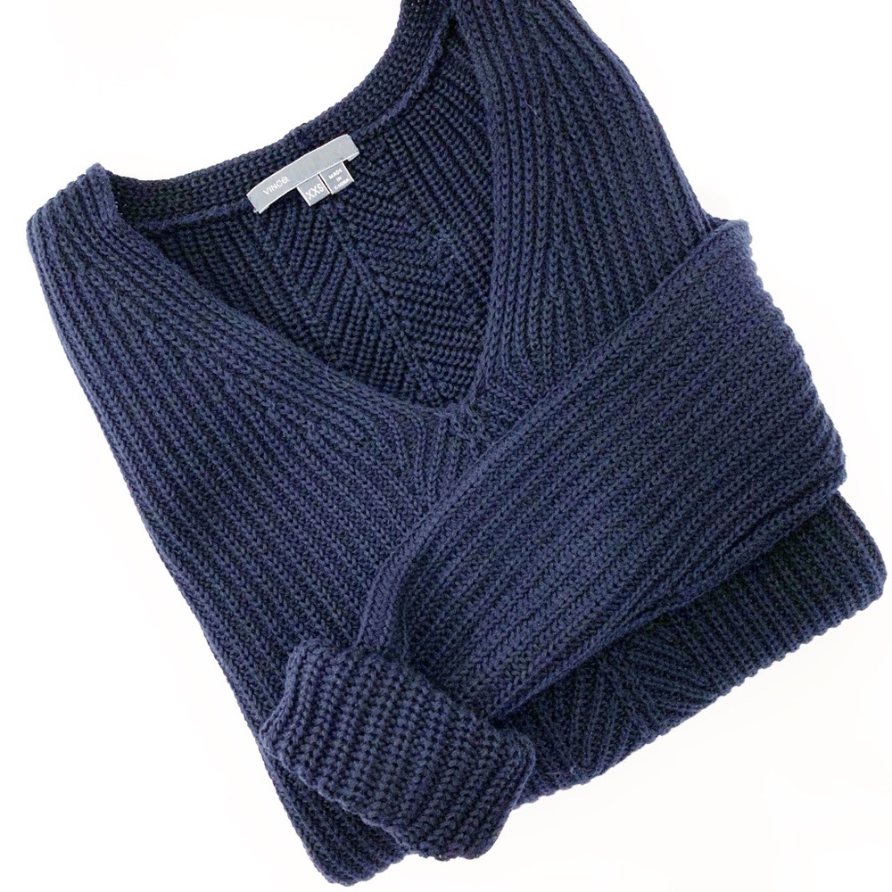 Vince V-neck Tunic Sweater